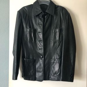 Leather jacket